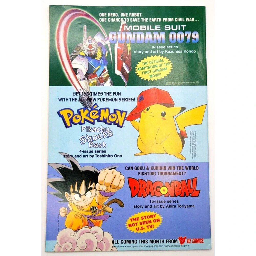 POKEMON: THE ELECTRIC TALE OF PIKACHU #3 (1999)‎ / FN- /TOSHIHIRO ONO